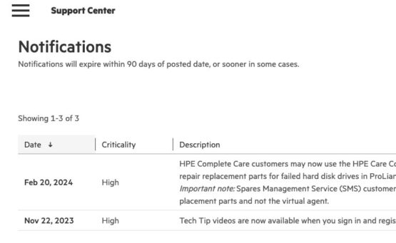 notification user interface design